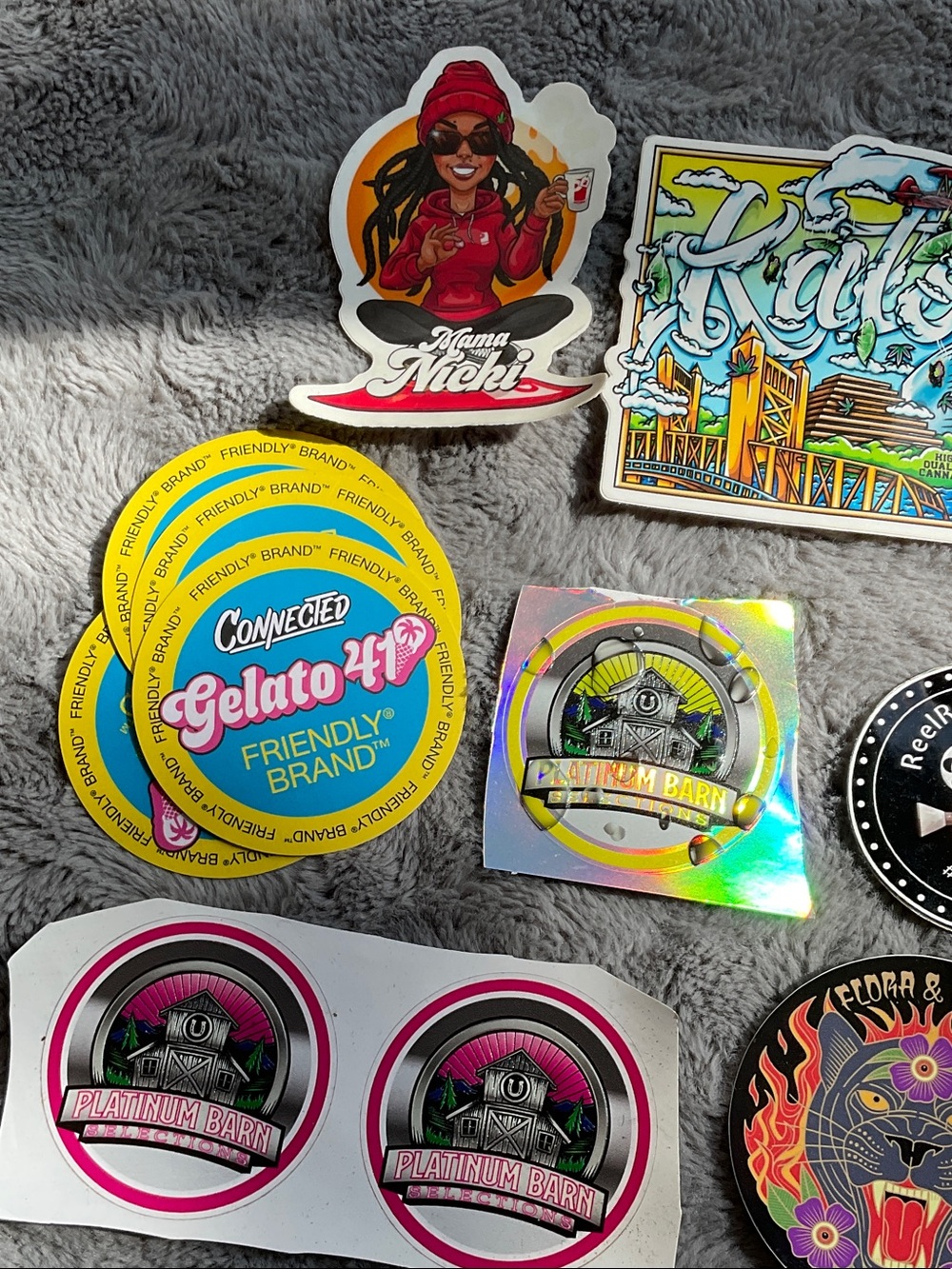 Assorted Colorful Sticker Pack - & Mixed Brands - Picture 3 of 4